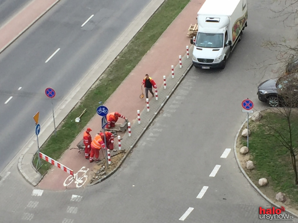 Ruszył remont ścieżki przy KEN. Droga rowerowa częściowo zamknięta!