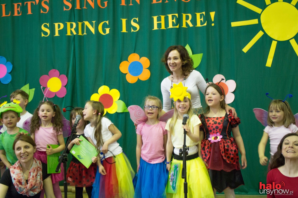 Spring is here! Festiwal piosenki angielskiej w przedszkolu. FOTO