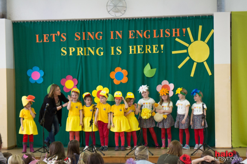 Spring is here! Festiwal piosenki angielskiej w przedszkolu. FOTO