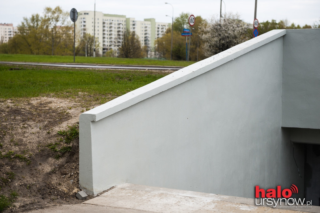 Przejście pod Doliną Służewiecką wyremontowane. 