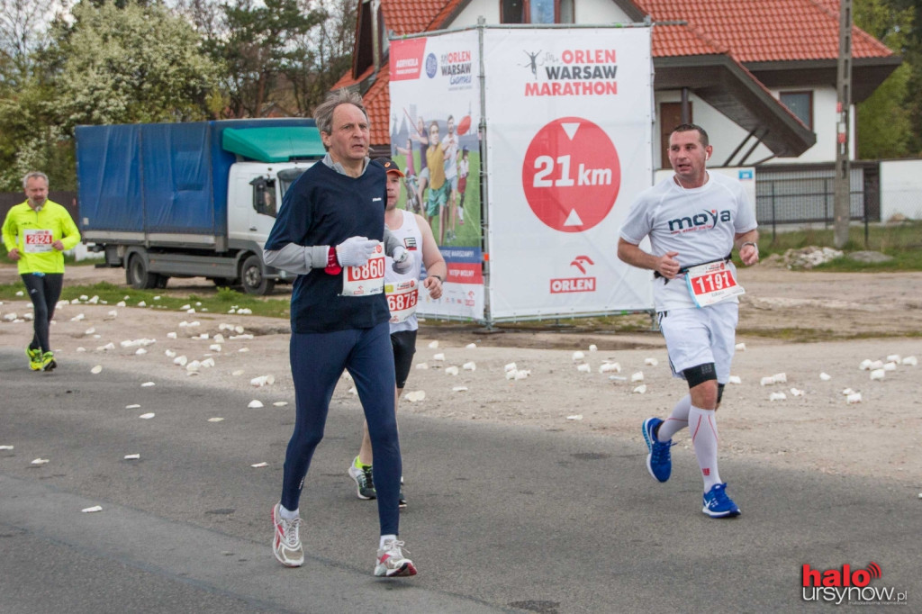 ORLEN WARSAW MARATHON. Gorrrący doping na Ursynowie! FOTO