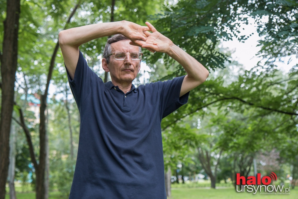 Relaks po chińsku, czyli qigong w parku przy Bażantarni! FOTO