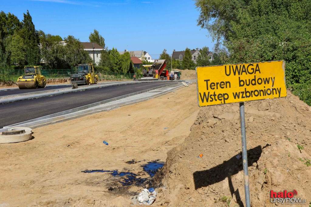 Asfalt wylany, dzielnice połączone FOTO