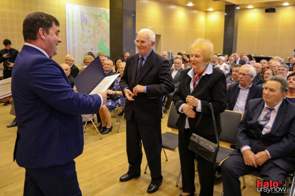 Małżeńskie jubileusze w ursynowskim ratuszu FOTO