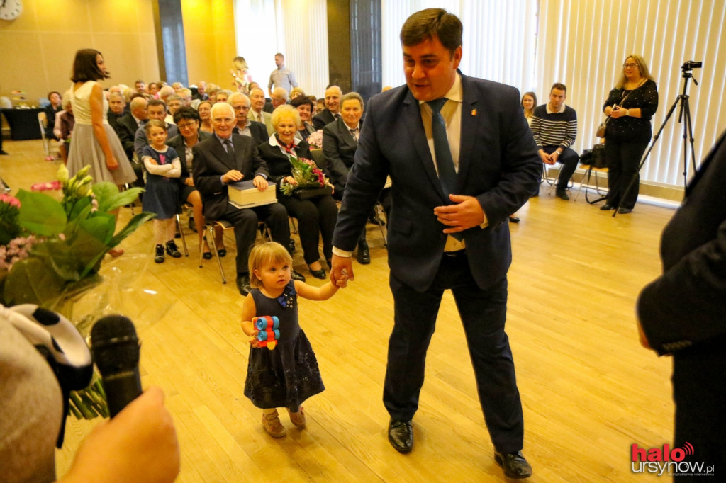 Małżeńskie jubileusze w ursynowskim ratuszu FOTO