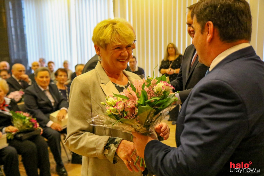 Małżeńskie jubileusze w ursynowskim ratuszu FOTO