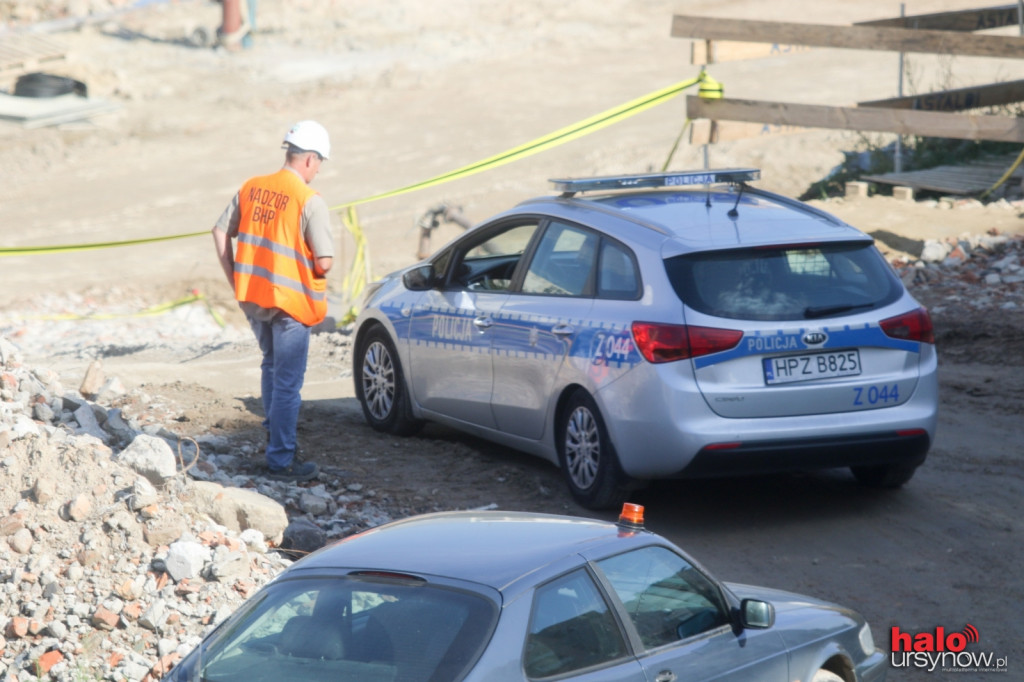 Niewybuch  na budowie tunelu POW. Nie było zagrożenia