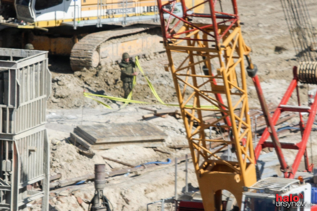 Niewybuch  na budowie tunelu POW. Nie było zagrożenia