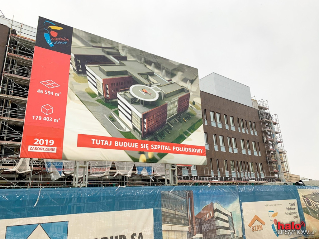 Szpital Południowy rośnie w oczach. W wakacje koniec prac