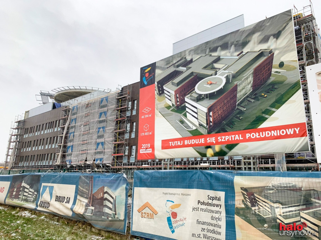 Szpital Południowy rośnie w oczach. W wakacje koniec prac
