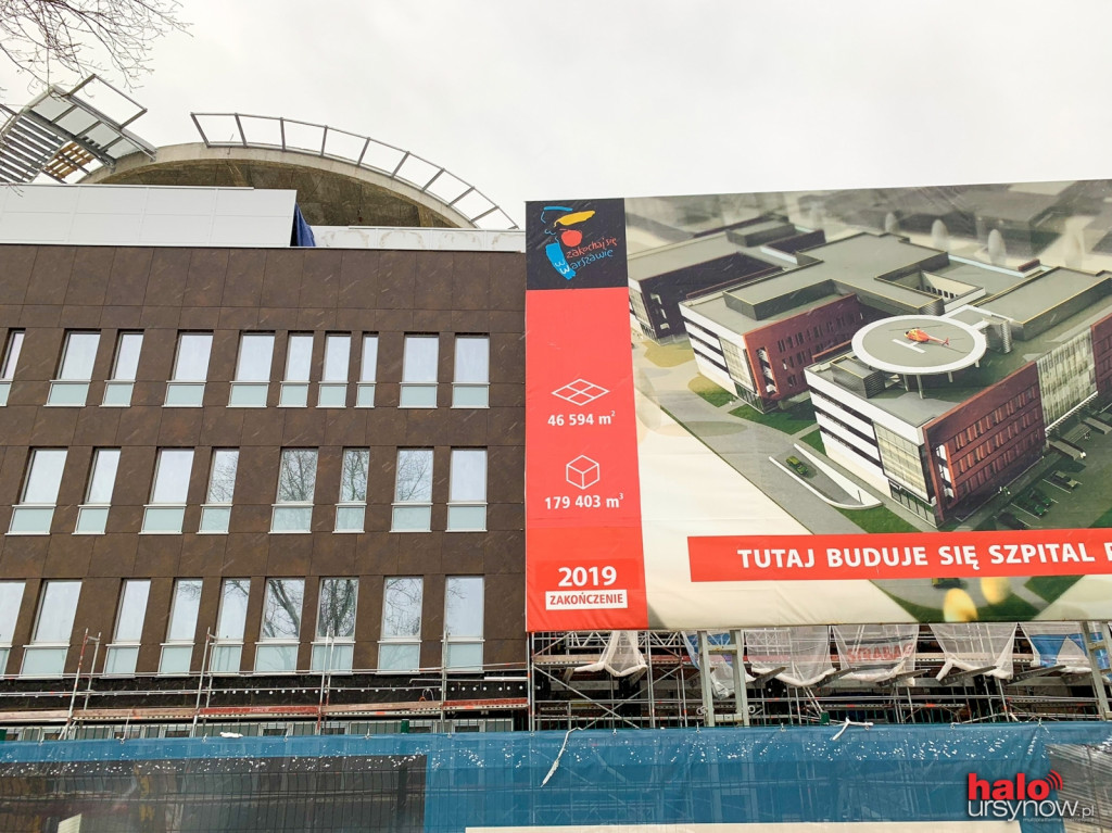 Szpital Południowy rośnie w oczach. W wakacje koniec prac