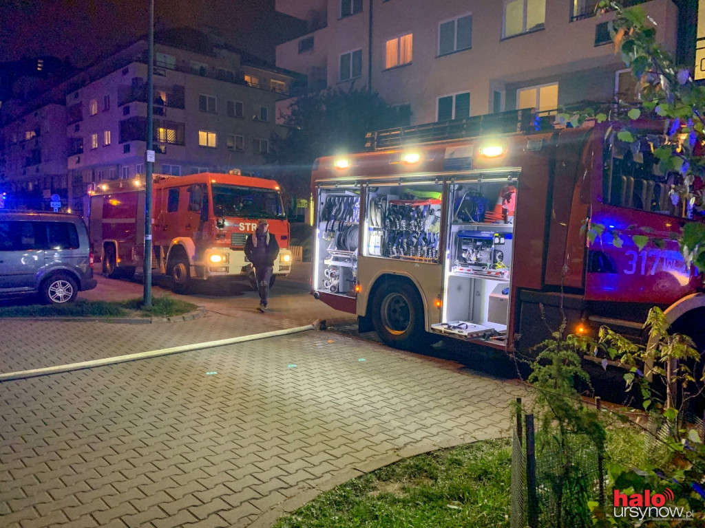 Dym na Wańkowicza. Na miejscu straż, policja i energetycy FOTO