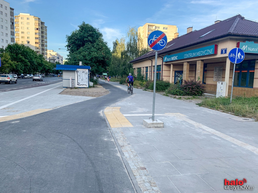 Wyremontowana ścieżka i chodnik przy Belgradzkiej