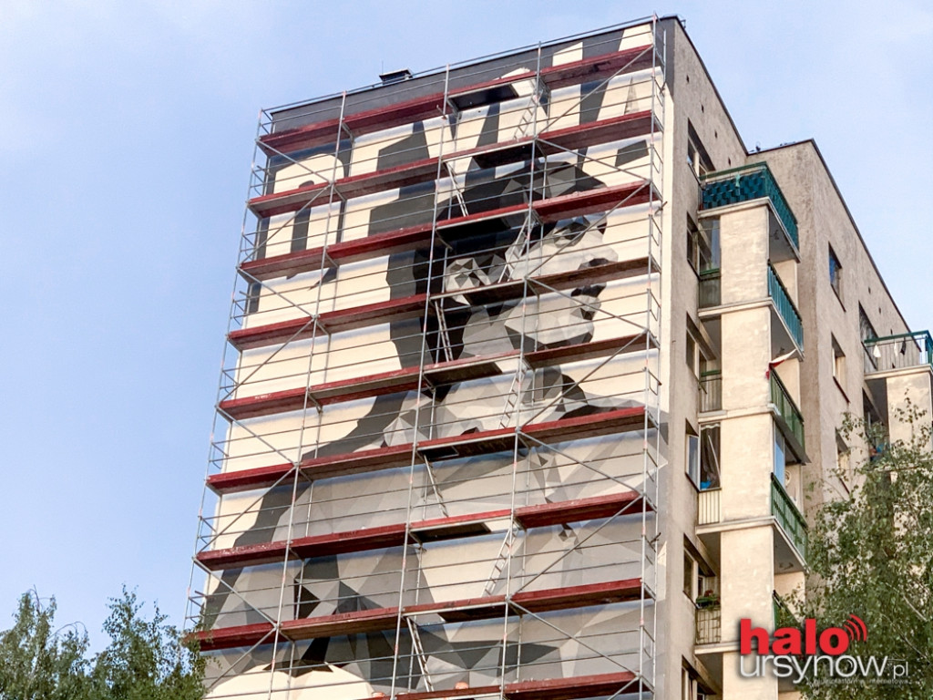 Mural Deyny na Ursynowie
