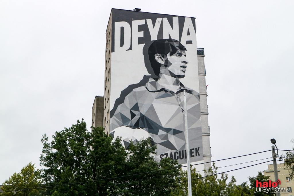 Mural Deyny uroczyście odsłonięty. Były wspomnienia i anegdoty o wybitnym piłkarzu
