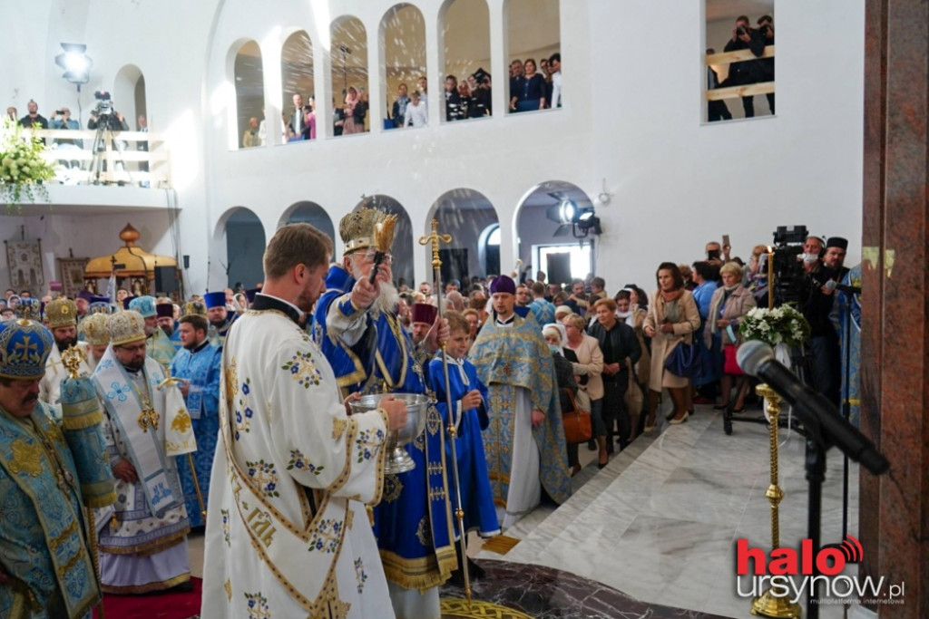 Poświęcenie cerkwi na Ursynowie