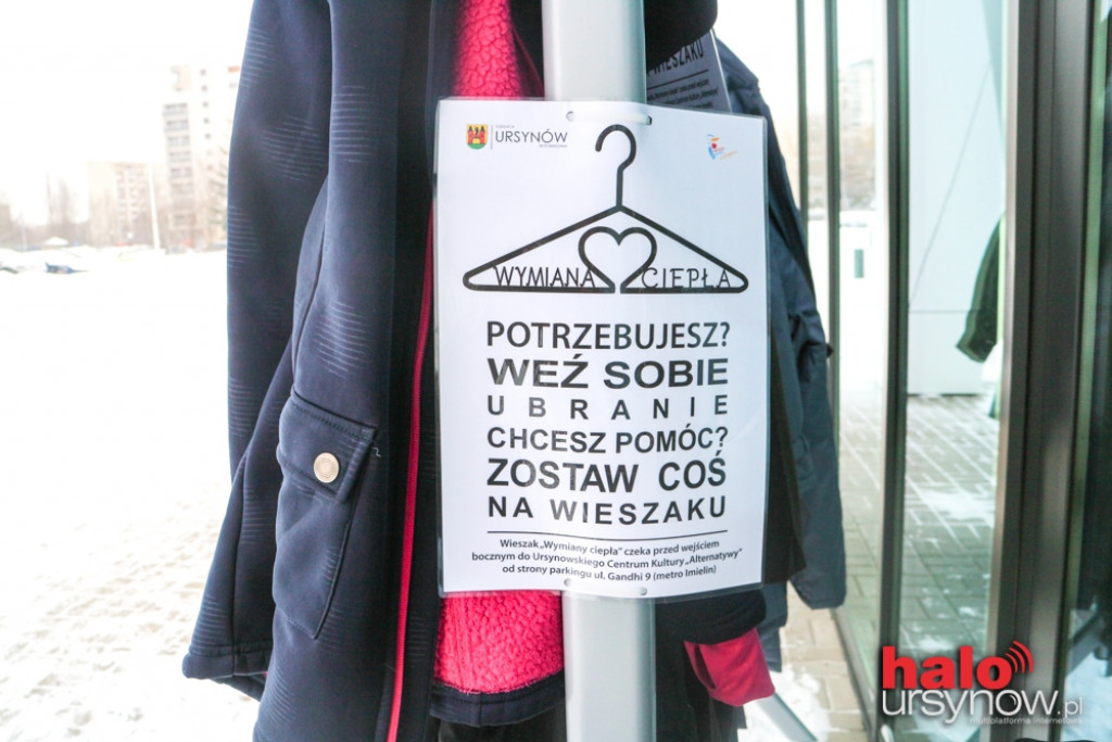 Zamiast kozaków klapki. Tak niektórzy ursynowianie rozumieją pomoc innym w przetrwaniu zimy