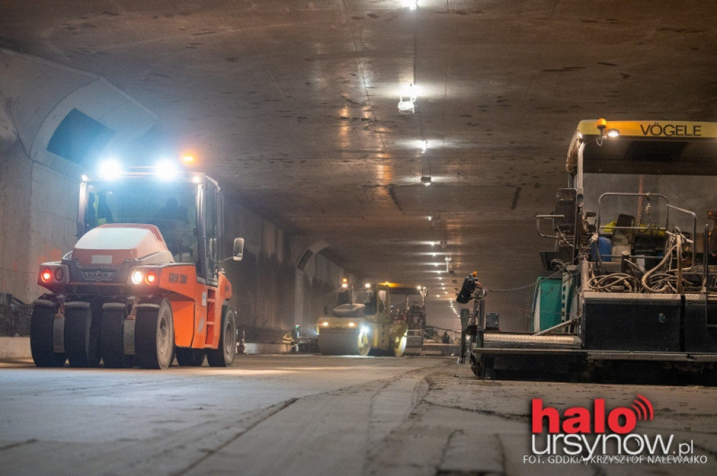 Budowa POW: Drogowcy chwalą się pracami w tunelu. A co z terminami?