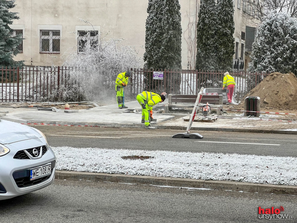 Remont na Przy Bażantarni