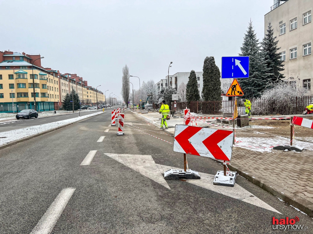 Remont na Przy Bażantarni