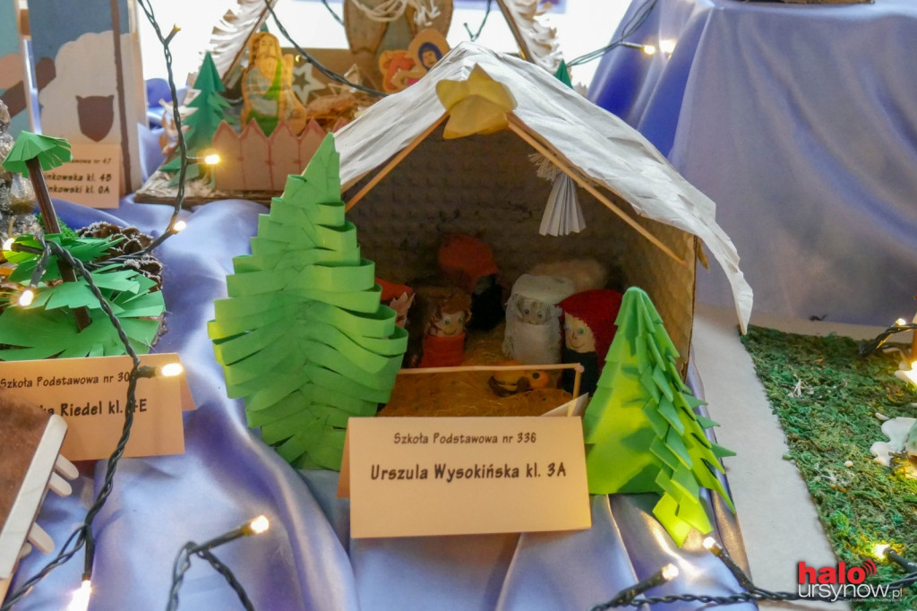 Szopki w ursynowskim ratuszu. Dzieci wykazały się pomysłowością! FOTO