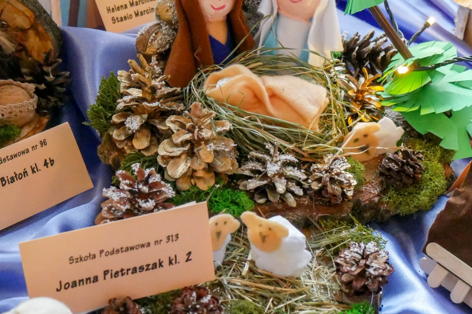 Szopki w ursynowskim ratuszu. Dzieci wykazały się pomysłowością! FOTO