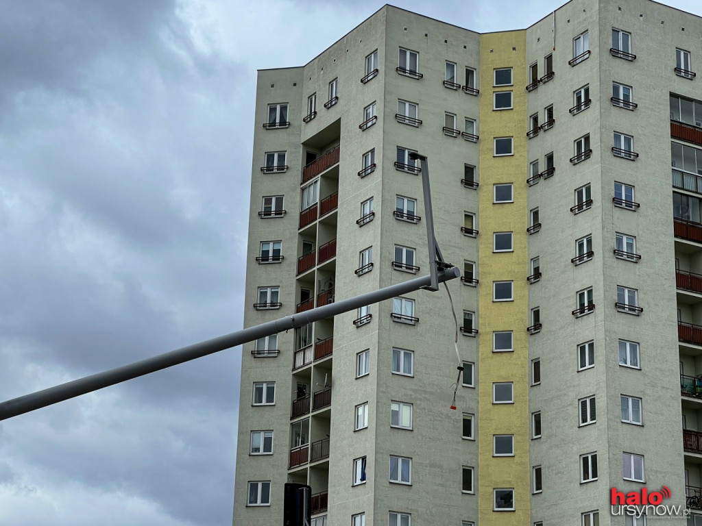 Urwana sygnalizacja na skrzyżowaniu Belgradzkiej i al. KEN