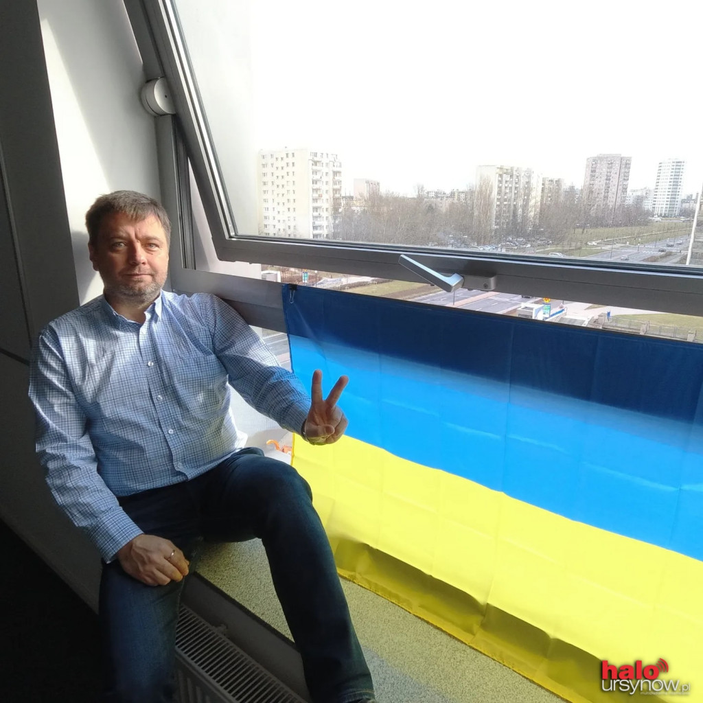 Przez tydzień ratusz w ukraińskich barwach. 