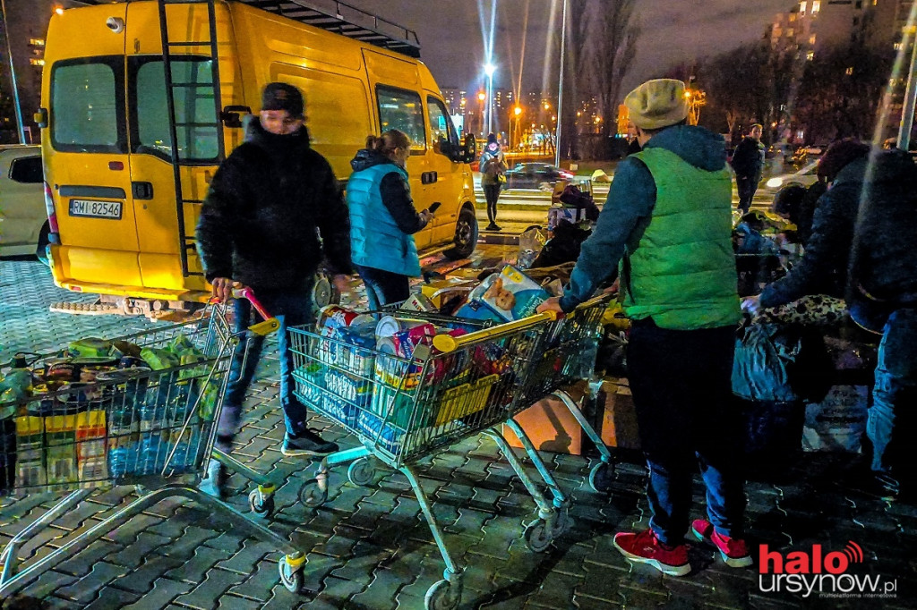 Ursynowianie pokazali ogromne serce! Setki paczek pojechało do uchodźców z Ukrainy
