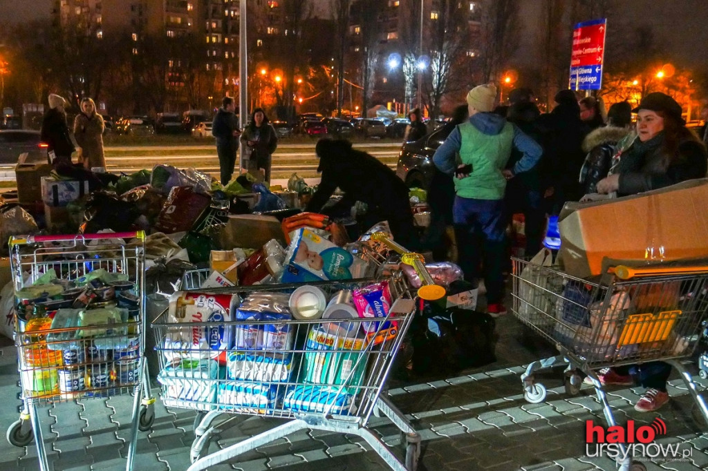 Ursynowianie pokazali ogromne serce! Setki paczek pojechało do uchodźców z Ukrainy