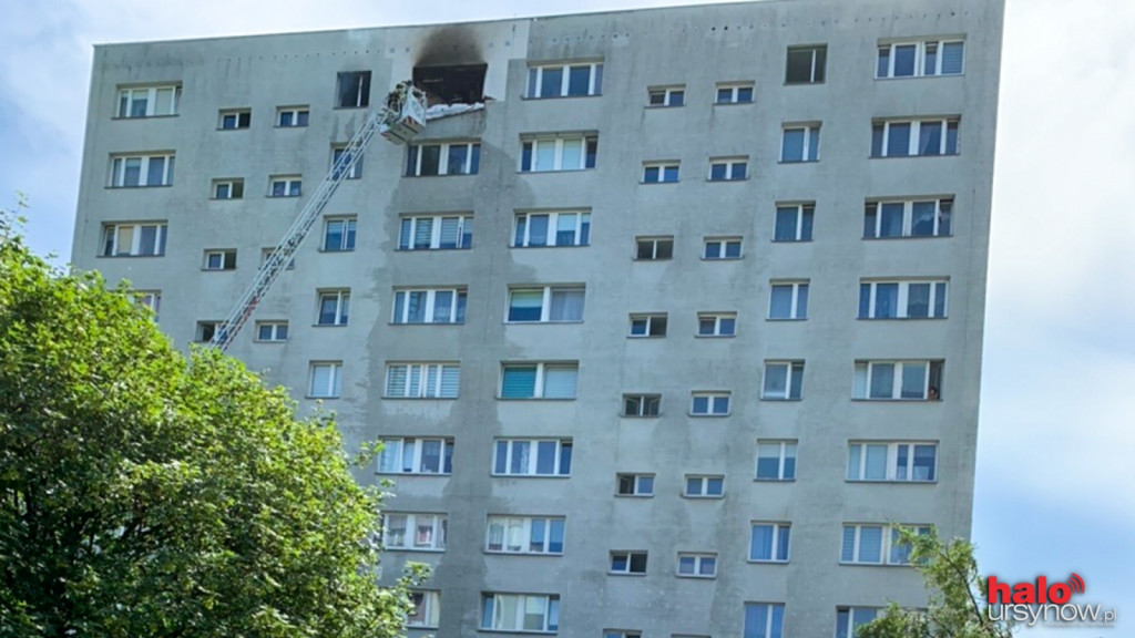 Eksplozja w bloku na Teligi. 
