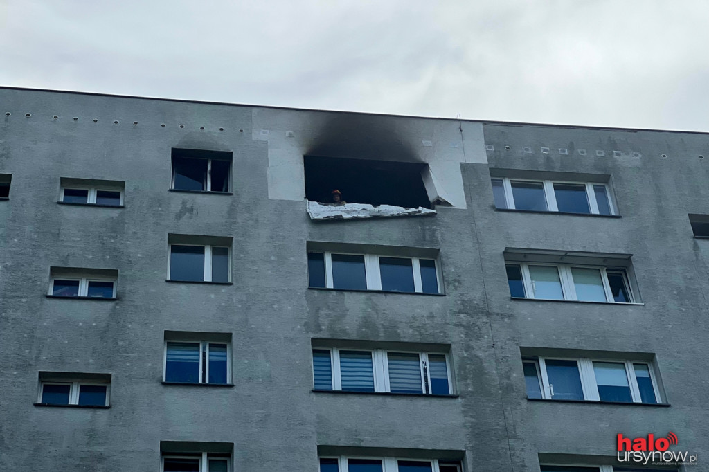Eksplozja w bloku na Teligi. 