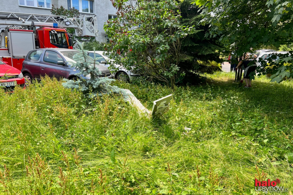 Eksplozja w bloku na Teligi. 