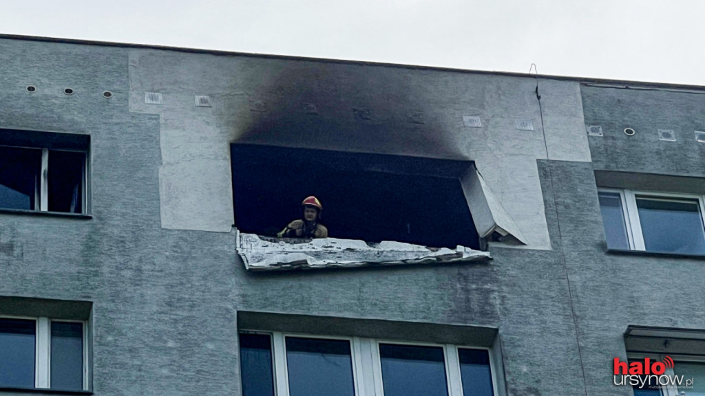 Eksplozja w bloku na Teligi. 