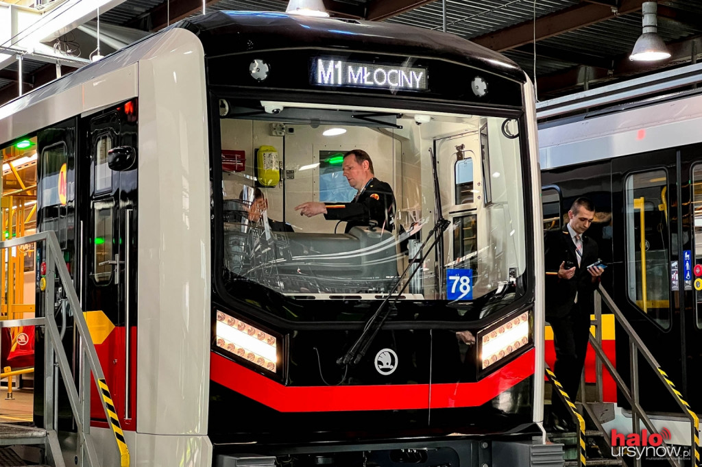 Nowy pociąg metra Varsovia już na torach! Dziś na pierwszej linii