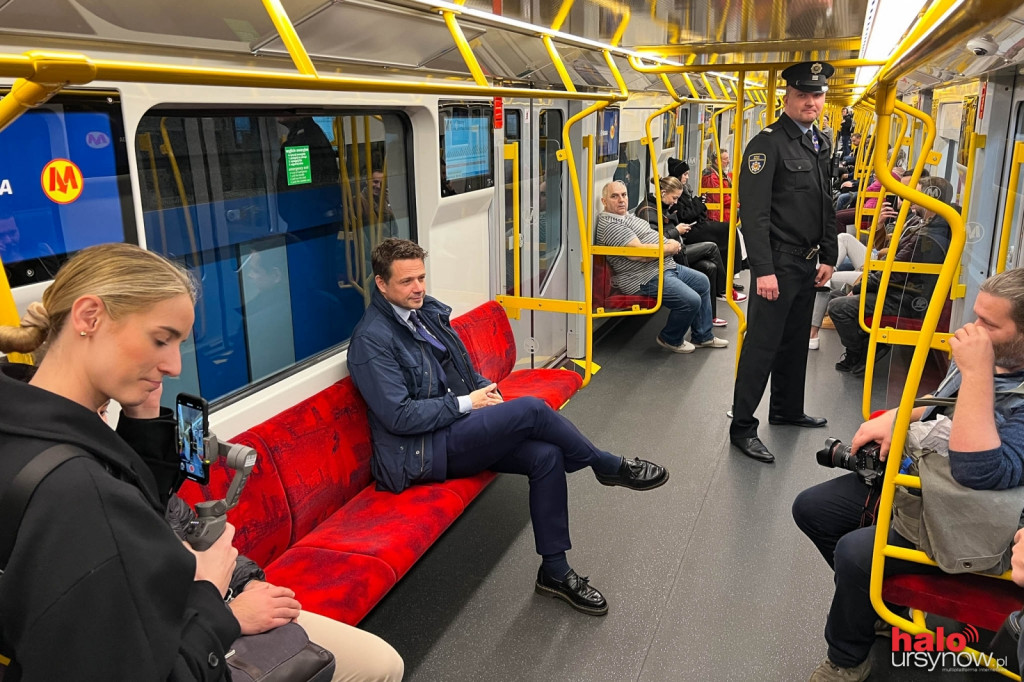 Nowy pociąg metra Varsovia już na torach! Dziś na pierwszej linii
