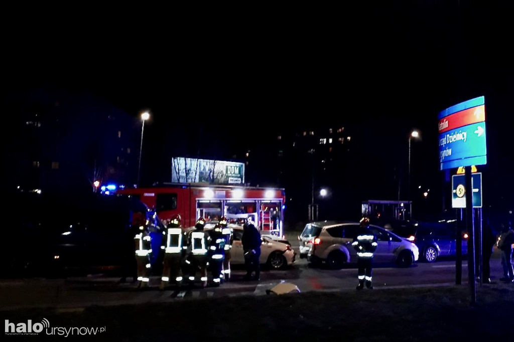 Bus wjechał w 5 aut