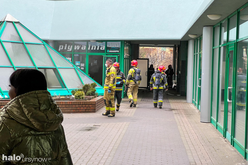 Pożar w saunie na Kabatach