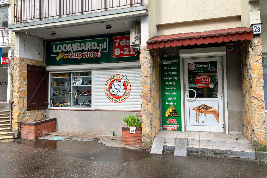 Napad na lombard przy Meander