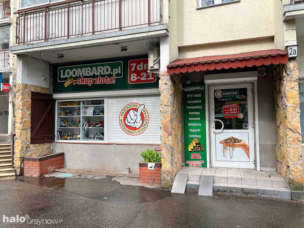 Napad na lombard przy Meander