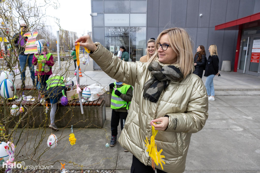 Wielkanocne drzewko 'zakwitło' na Ursynowie!