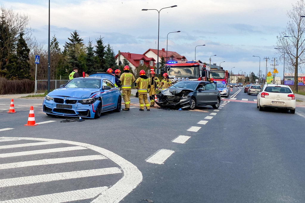 Kolizja na Karczunkowskiej