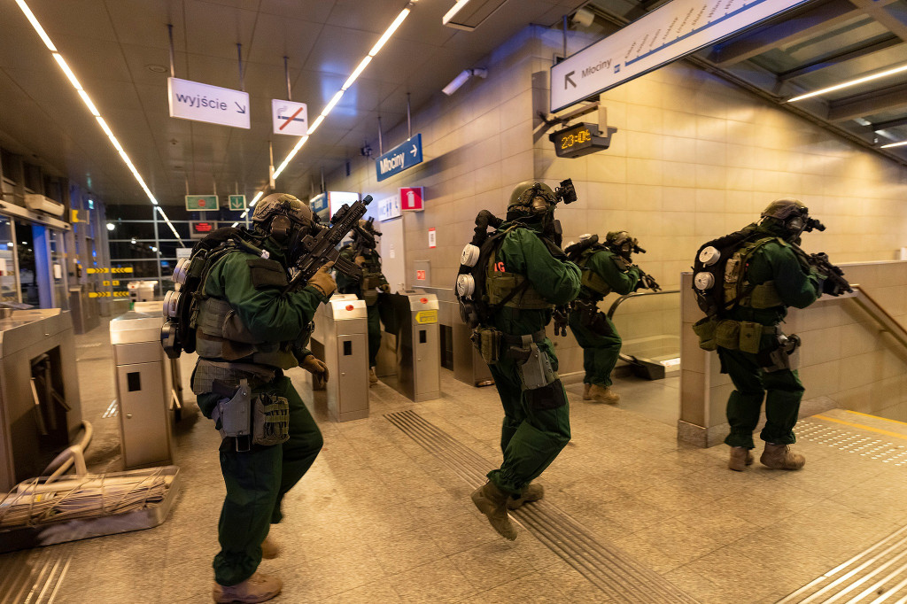 Tak wyglądały ćwiczenia policji i FBI w metrze