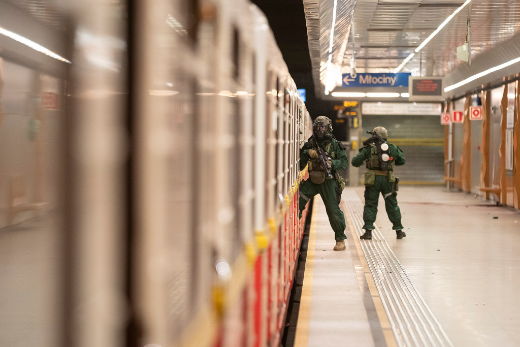 Tak wyglądały ćwiczenia policji i FBI w metrze