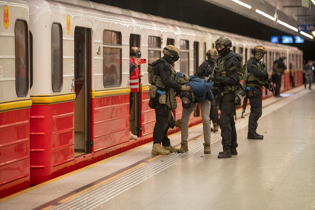 Tak wyglądały ćwiczenia policji i FBI w metrze