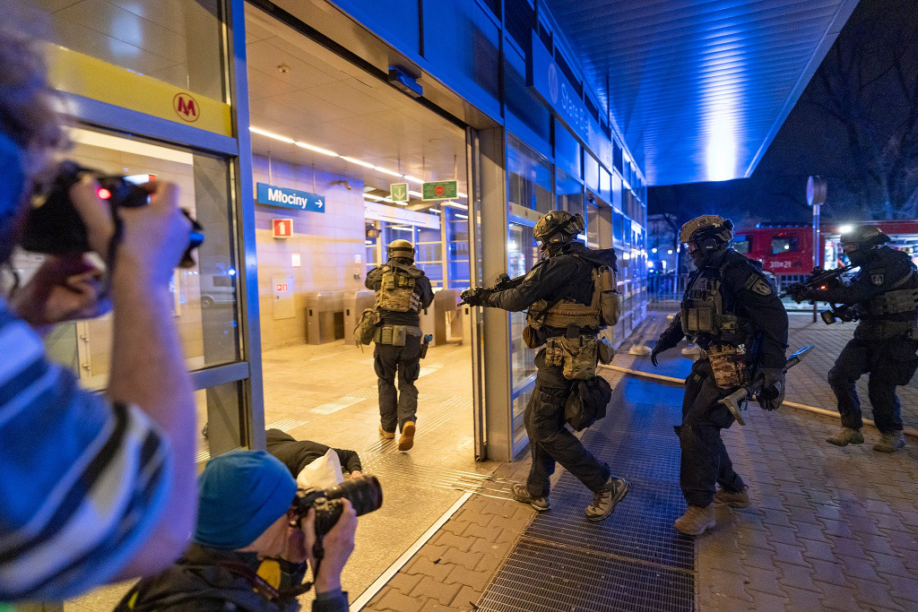 Tak wyglądały ćwiczenia policji i FBI w metrze