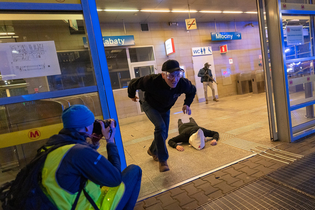 Tak wyglądały ćwiczenia policji i FBI w metrze