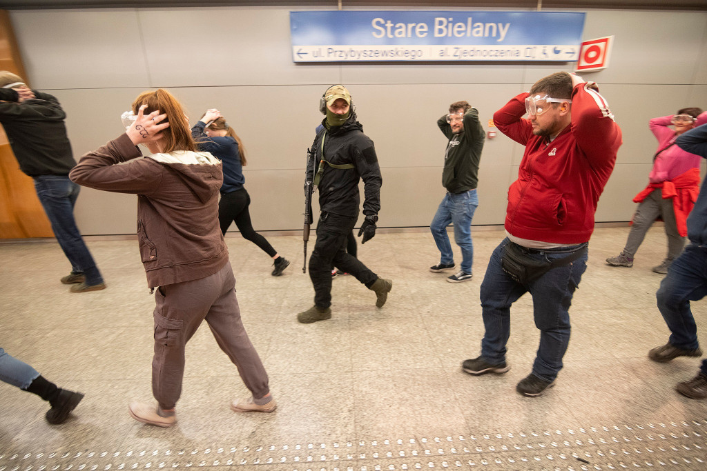 Tak wyglądały ćwiczenia policji i FBI w metrze