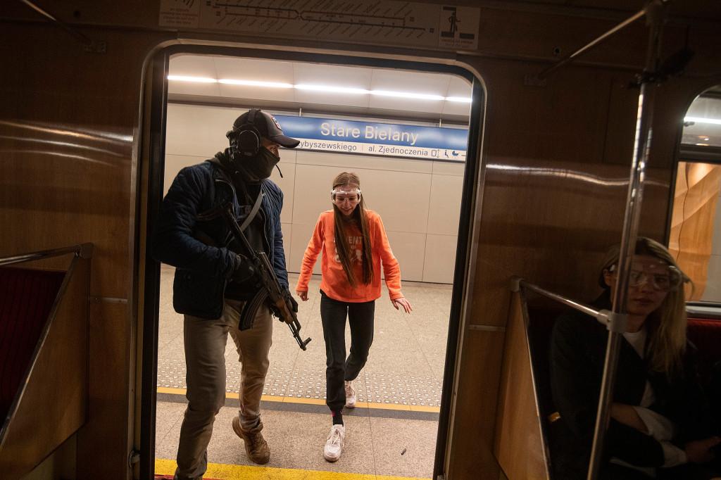 Tak wyglądały ćwiczenia policji i FBI w metrze