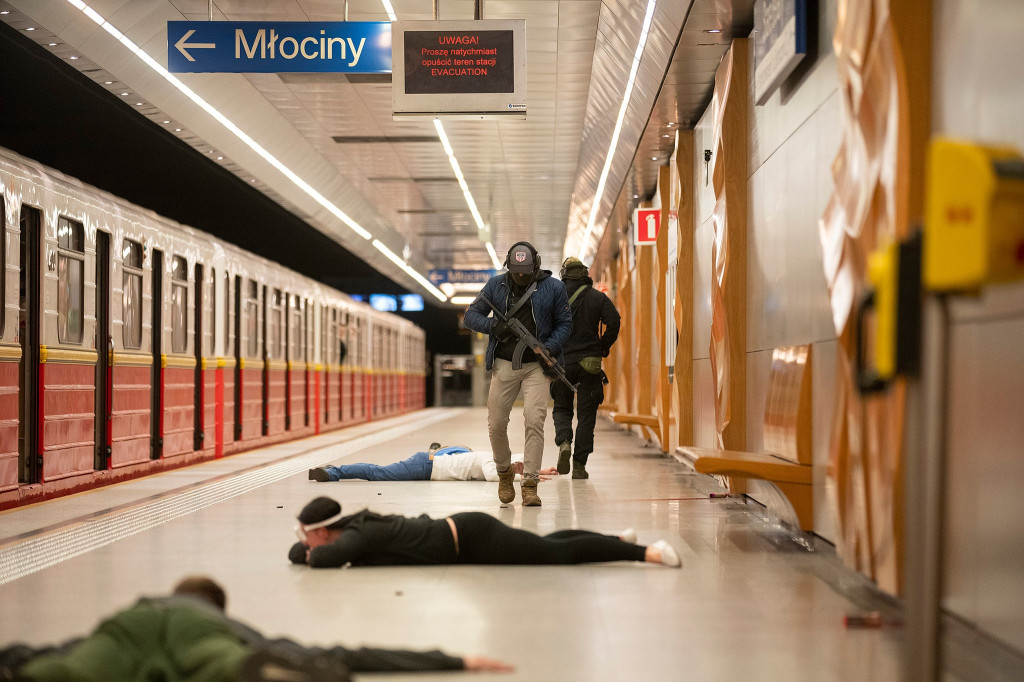 Tak wyglądały ćwiczenia policji i FBI w metrze